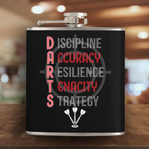 DUNKELN: Die Kernprinzipien Flask 8 oz. Flachmann