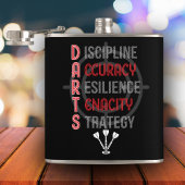 DUNKELN: Die Kernprinzipien Flask 8 oz. Flachmann