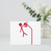 dunkeln postkarte (Stehend Vorderseite)