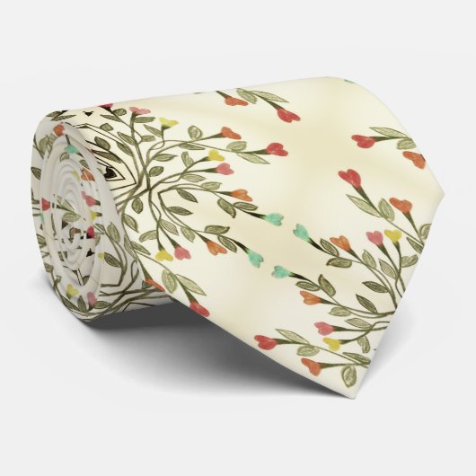 Dunkelolie grün krawatte (Gerollt)