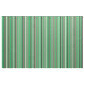 Dunkelolie, grüne, schwarze und hellrosa Linien Stoff (Yard (91,4 cm))