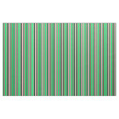 Dunkelolie, grüne, schwarze und hellrosa Linien Stoff (Fat Quarter (45,7 x 55,9 cm))