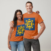Dunkelorange Dunkelbasische T-Shirts Design UE (Unisex)