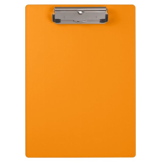 dunkelorange klemmbrett (Vorderseite)