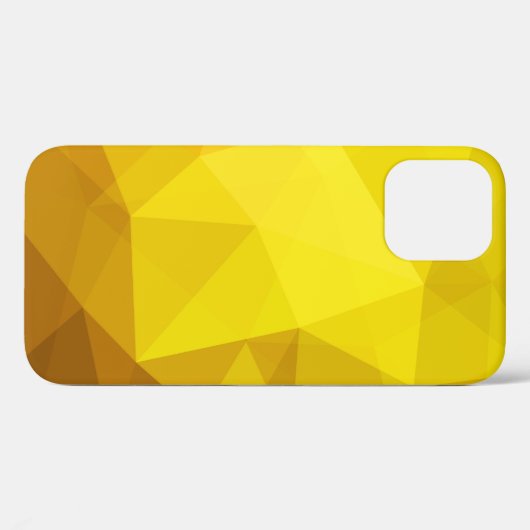 Dunkelorange polygonal. Eine komplett neue Farbtön Case-Mate iPhone Hülle (Rückseite (Horizontal))