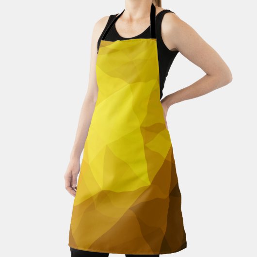 Dunkelorange polygonal. Eine komplett neue Farbtön Schürze (InSitu)