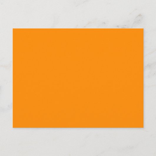 dunkelorange postkarte (Vorderseite)