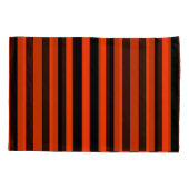 Dunkelorange reversible kissenbezug (Rückseite)