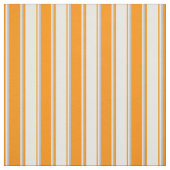 Dunkelorange, Weiß und Graufarbenes Muster Stoff (Muster)
