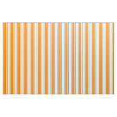 Dunkelorange, Weiß und Graufarbenes Muster Stoff (Fat Quarter (45,7 x 55,9 cm))