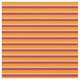 Dunkelorangefarbene, rosa und rot gefärbte Linien Stoff