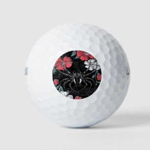 Dunkelromantische Spinne Golfball