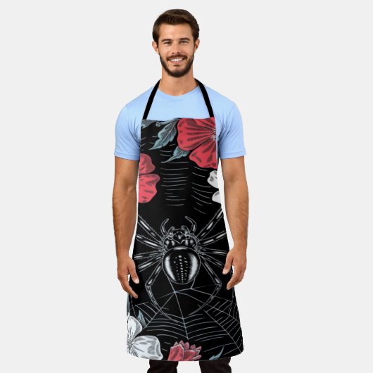 Dunkelromantische Spinne Schürze (Getragen)