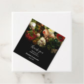 Dunkelromantische, stimmungsvolle Blume Geschenkanhänger (Beispiel)