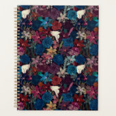 Dunkelromantisches Muster Planer (Vorderseite)