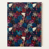 Dunkelromantisches Muster Planer (Rückseite)