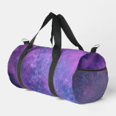 Dunkelrosa-blaue Sturmwolke-Effekt Duffle Bag (Rechte Ecke)