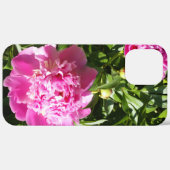 Dunkelrosa Erdnüsse Case-Mate iPhone Hülle (Hinten (horizontal))