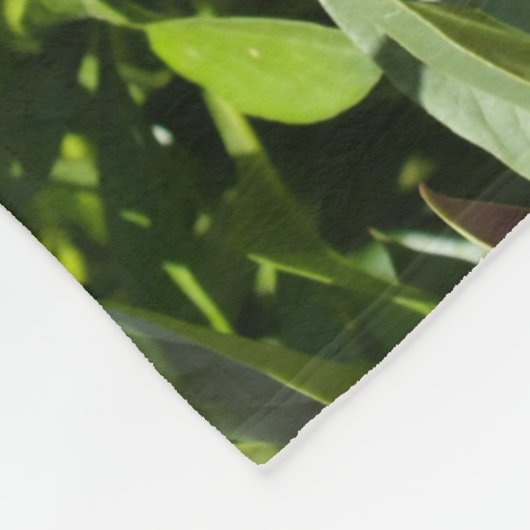 Dunkelrosa Erdnüsse Fleecedecke (Ecke)