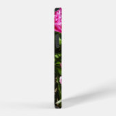 Dunkelrosa Erdnüsse iPhone Hülle (Rechte Seite)