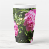 Dunkelrosa Erdnüsse Milchtasse (Vorderseite)