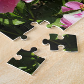 Dunkelrosa Erdnüsse Puzzle (Seite)