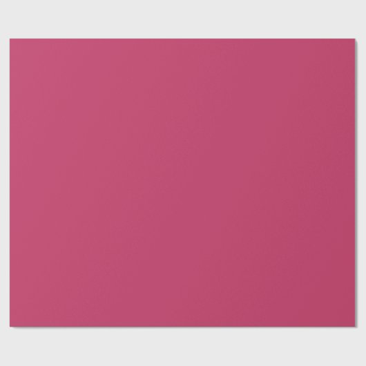 Dunkelrosa Farbe, rosa Rose in Farbe Geschenkpapier (Flach)