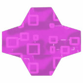 Dunkelrosa Fußball (Flach)