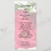 Dunkelrosa Hibiskus Programm (Vorderseite)