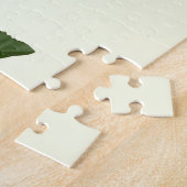 Dunkelrosa Hibiskus Puzzle (Seite)