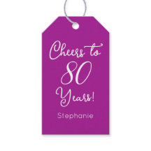 Dunkelrosa jubelt zu 80 Jahren Geburtstagsgunst