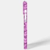 Dunkelrosa Krummlinge Case-Mate iPhone Hülle (Rückseite / Links)