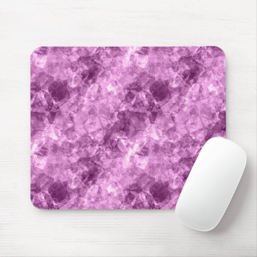 Dunkelrosa Krummlinge Mousepad (Mit Mouse)