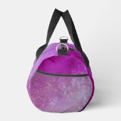 Dunkelrosa-Lila Sturmwolke-Effekt Duffle Bag (Rechts)
