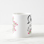 Dunkelrosa-Mode-Tasse Kaffeetasse (Mittel)
