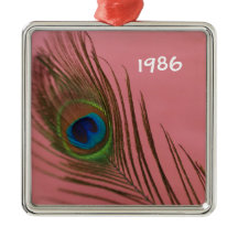 Dunkelrosa Pfauenfüße Stillleben