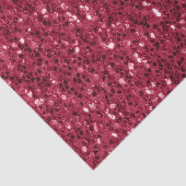 Dunkelrosa rote Magenta Imitate Glitzern Glitzer Seidenpapier (Ausschnitt)