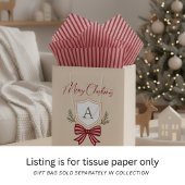 Dunkelrosa Rustikal gestreift Seidenpapier