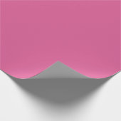 Dunkelrosa Wrapping Paper Geschenkpapier (Ecke)