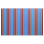 Dunkelrot, blau und hellgelb farbiges Muster Stoff (Yard (91,4 cm))