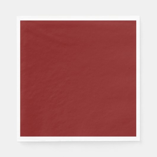 Dunkelrot, dunkelrote Farbe, Serviette (Vorderseite)