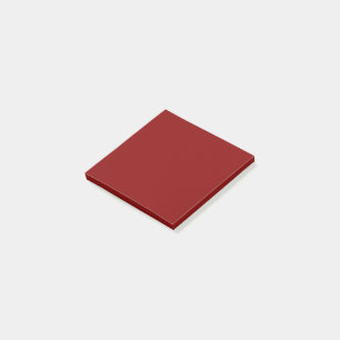 Dunkelrot (feste Farbe)  Post-it Klebezettel