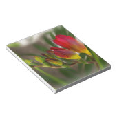 Dunkelrot-Freesie Notizblock (angewinkelt)