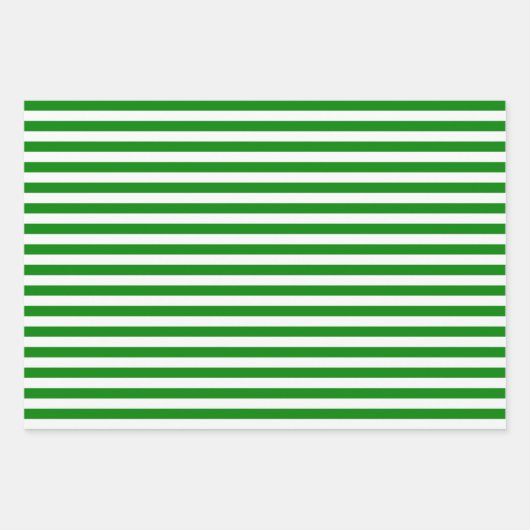 Dunkelrot, Grün und Weiß Geschenkpapier Set (Vorderseite 2)