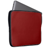 Dunkelrot Laptopschutzhülle (Vorne Rechts)