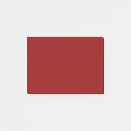 Dunkelrot Post-it Klebezettel (Vorderseite)