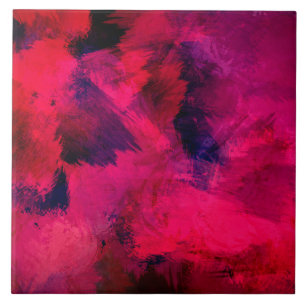 Dunkelrot und Lila kühl und modern Abstrakt Fliese