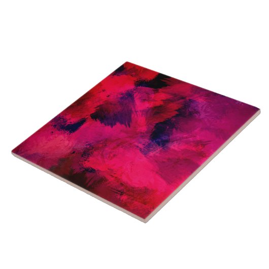 Dunkelrot und Lila kühl und modern Abstrakt Fliese (Seite)