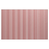 Dunkelrot und Minzcreme-Linien-Muster Stoff (Yard (91,4 cm))