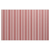 Dunkelrot und Minzcreme-Linien-Muster Stoff (Fat Quarter (45,7 x 55,9 cm))